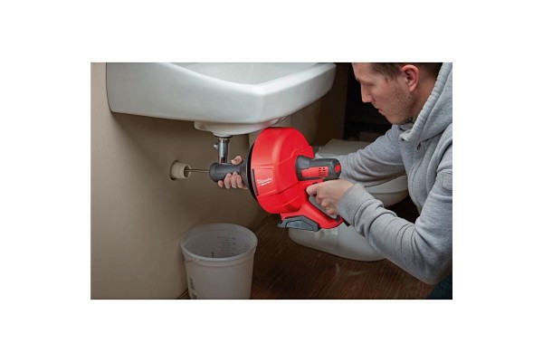 Машина прочистна акумуляторна MILWAUKEE, M12 BDC6-0C, трос 6м Машина прочистна акумуляторна MILWAUKEE, M12 BDC6-0C, трос 6м