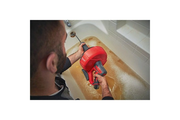 Машина прочистна акумуляторна MILWAUKEE, M12 BDC6-0C, трос 6м Машина прочистна акумуляторна MILWAUKEE, M12 BDC6-0C, трос 6м