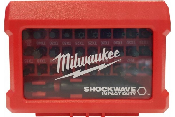 Набір біт Milwaukee Shockwave 32 шт (4932464240)