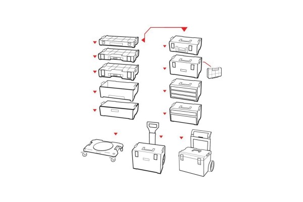 Qbrick System PRO Platforma Transportowa