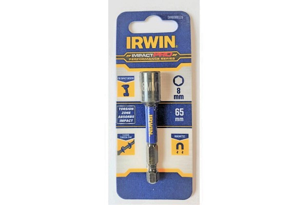 Тримач шурупів IMPACT PRO 8 х 65мм, IRWIN Тримач шурупів IMPACT PRO 8 х 65мм, IRWIN