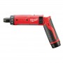 Викрутка акумуляторна MILWAUKEE M4 D-202B, (+ заряд. пристрій, 2 акум.Х2Аг, в сумці для інструментів