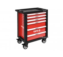 Шафа для інструментів на колесах YATO 975 x 765 x 465 мм з 6 шухлядами
