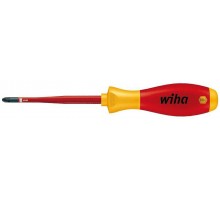 Викрутка діелектрична Wiha Soft Finish electric slim FIX VDE PZ1х80 мм (W35395)