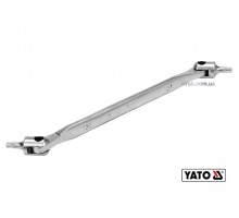 Ключ TORX двосторонній на шарнірах YATO Т25 х Т27 216 мм Cr-V