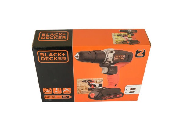 Дриль-шурупокрут ударний акумуляторний BLACK+DECKER BCD003C1