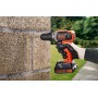 Дриль-шурупокрут ударний акумуляторний BLACK+DECKER BCD003C1