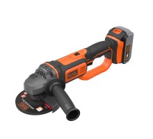 Шліфмашина кутова - болгарка акумуляторна BLACK+DECKER BCG720M1