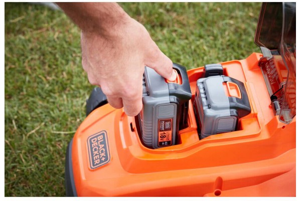 Газонокосарка акумуляторна BLACK+DECKER BCMW33184L2