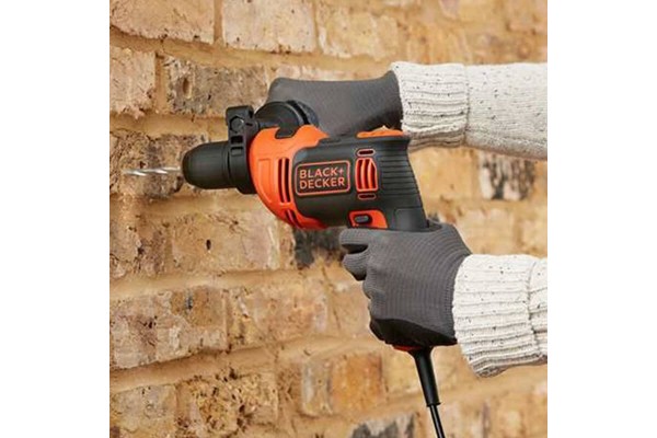 Дриль мережевий ударний BLACK+DECKER BEH550