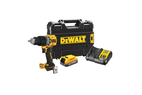 Дриль-шуруповерт акумуляторна безщіткова ударна DeWALT DCD805E1T