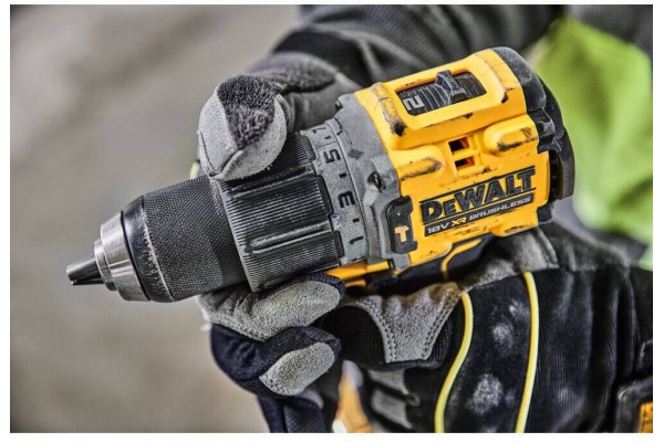 Дриль-шуруповерт акумуляторна безщіткова ударна DeWALT DCD805E1T