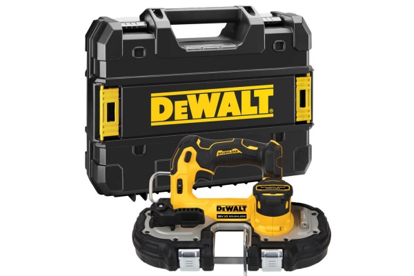 Пила стрічкова акумуляторна безщіткова DeWALT DCS377NT