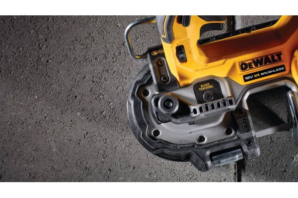 Пила стрічкова акумуляторна безщіткова DeWALT DCS377NT