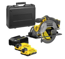 Пила циркулярна акумуляторна STANLEY FATMAX SFMCS550M2K