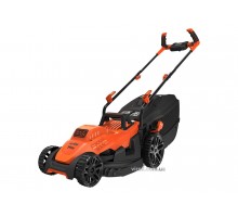 Газонокосарка 4-колісна мережева Black+Decker 1400 Вт 340/20-70 мм 40 л