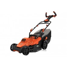 Газонокосарка 4-колісна мережева Black+Decker 1600 Вт 380/20-70 мм 45 л