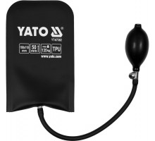 Подушка монтажна, надувна YATO, навантаження 135 кг, висоти 50 мм, 190 х 110 мм