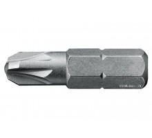 Насадка викруткова STANLEY 1/4" хрестова PZ3 х 25 мм 25 шт