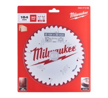 Диск пиляльний PFTE THIN KERF MILWAUKEE, O184х30х2,1мм, 48 зуб.