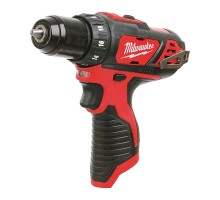 Дриль-шурупокрут акумуляторний MILWAUKEE, M12 BDD-0, 30Нм