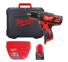 Дриль-шурупокрут MILWAUKEE M12 BDD-201C крутящий момент 30 Нм 4933479439