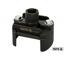 Ключ до оливного фільтру розвідний YATO Ø60-80 мм під вороток з квадратом 1/2"