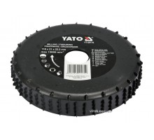 Диск-фреза YATO по дереву, ПВХ, гіпсу 118 х 22.2 х 21 мм
