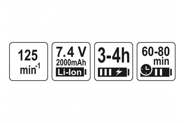 Швабра акумуляторна LUND Li-Ion 7.4 В 2 Агод 2 обертові диски 28 х 14 х 104 см + спорядження