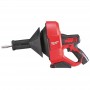 Машина прочистна акумуляторна MILWAUKEE, M12 BDC8-0C, трос 8м