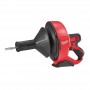 Машина прочистна акумуляторна MILWAUKEE, M12 BDC8-0C, трос 8м