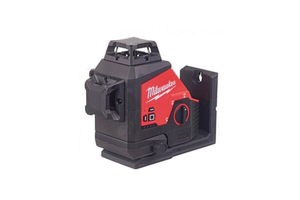 Нівелір лазерний 3D акумуляторний MILWAUKEE, M12 3PL-401C (+заряд. пристрій. ,1акум.Х4Аг, кейс)