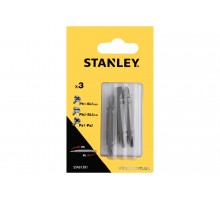 Набір насадок викруткових двосторонніх STANLEY PH1-SL5 PH2-SL6 PZ1-PZ2 48 мм 3 шт