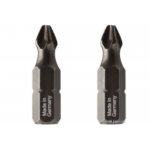 Насадка викруткова USH 1/4" хрестова PH2 x 25 мм 2 шт