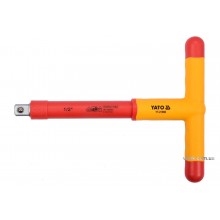 Вороток Т-подібний діелектричний YATO 1/2" 207 х 106 мм VDE до 1000 В