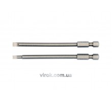 Насадка викруткова YATO плоска 1/4" SL4/5 х 100 мм 2 шт