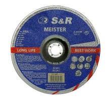 Круг зачисний по металу S&R Meister A24 BF 180x6,0x22,2 131060180