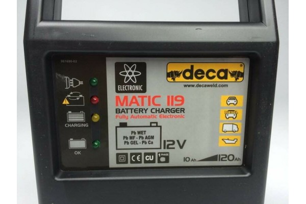 Автоматичний зарядний пристрій Deca MATIC 119 Автоматичний зарядний пристрій Deca MATIC 119