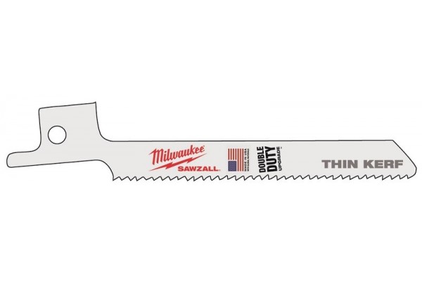 Полотно для шабельної пилки Milwaukee Metal 90х1,8 мм "для фігурного різання 5 шт (48005162) Полотно для шабельної пилки Milwaukee Metal 90х1,8 мм "для фігурного різання 5 шт (48005162)