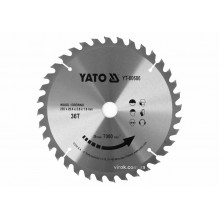 Диск пиляльний по дереву YATO 235 x 25.4 x 2.8 x 1.8 мм 36 зубців R.P.M до 7000 1/хв