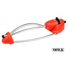 Зрошувач осциляційний YATO до шлангу 1/2", 17 отворів, ABS-пластик + алюміній