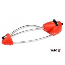Зрошувач осциляційний YATO до шлангу 1/2", 17 отворів, ABS-пластик + алюміній