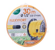 Шланг для поливу Claber Flexyfort Green 9067, 30 м 1/2" жовтий