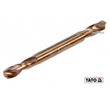 Свердло по металу двостороннє шліфоване YATO 5.2 x 62/16 мм HSS 6542
