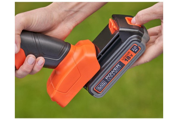 Кущоріз-ножиці акумуляторні BLACK+DECKER BCSS18D1