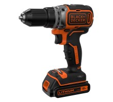 Дриль-шурупокрут акумуляторний безщітковий BLACK+DECKER BL186KB