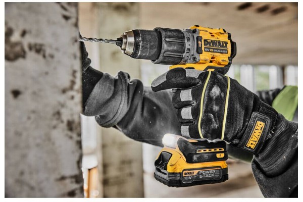 Дриль-шуруповерт акумуляторна безщіткова ударна DeWALT DCD805E2T