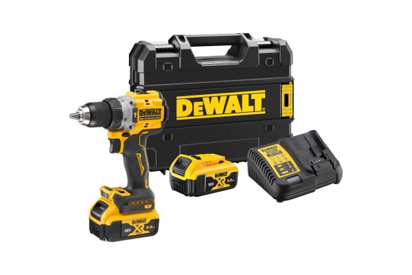 Дриль-шурупокрут акумуляторний безщітковий ударний DeWALT DCD805P2T