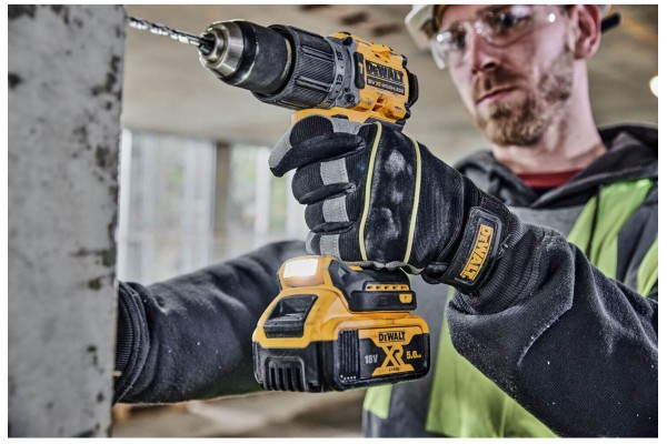 Дриль-шурупокрут акумуляторний безщітковий ударний DeWALT DCD805P2T