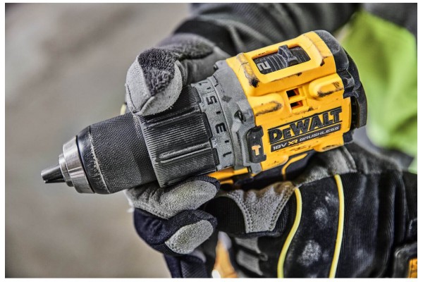 Дриль-шурупокрут акумуляторний безщітковий ударний DeWALT DCD805P2T